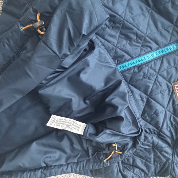 LL Bean Katahdin 1/2 Zip Anorak Jacket Sz M Navy Primaloft Gorpcore Lightweight - Picture 7 of 9